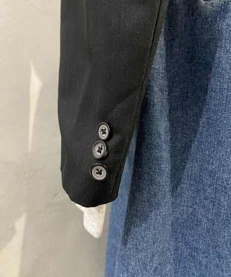 REMAKE Cutoff Tailored Jacket BK