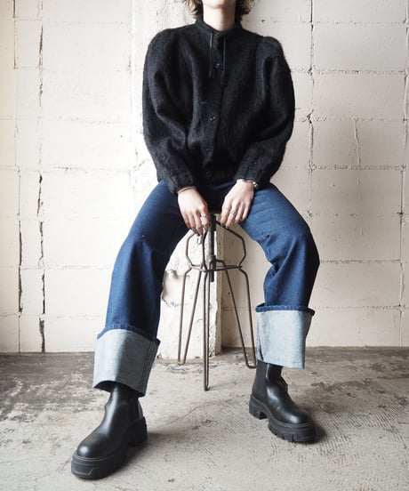 Mohair Blouson Jacket BK