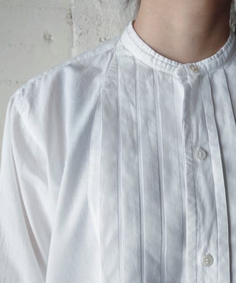 1940-1950's Pleated Bosom Dress Shirt  WH