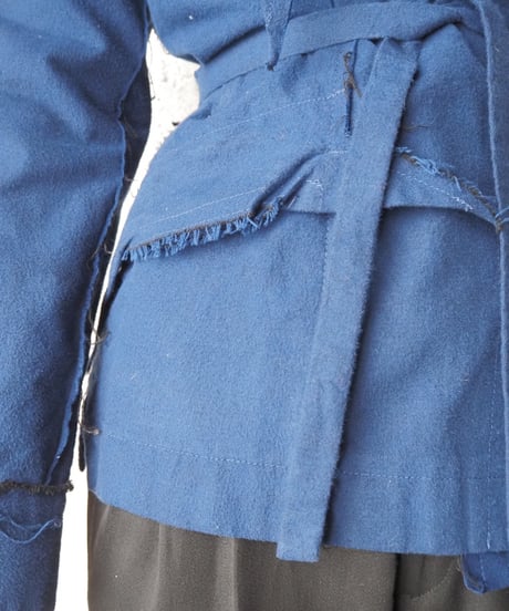 BERNHARD WILL HELM Cut Off Design Jacket BL