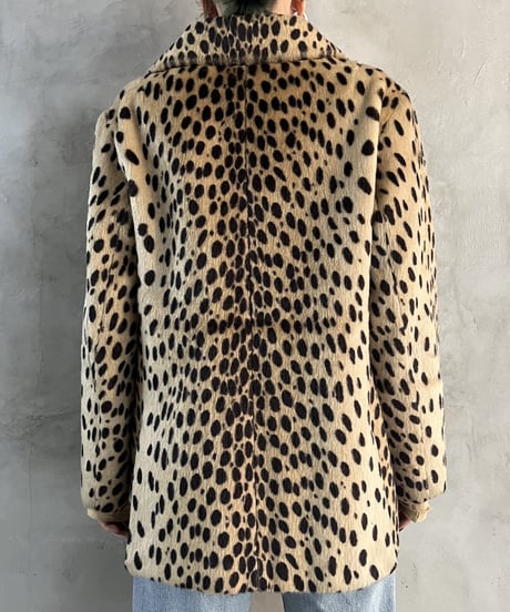 Leopard Pattern Tailored Jacket BEBK