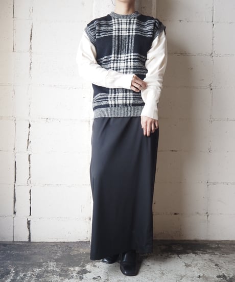 PENDLETON Check Knit Vest BKWH