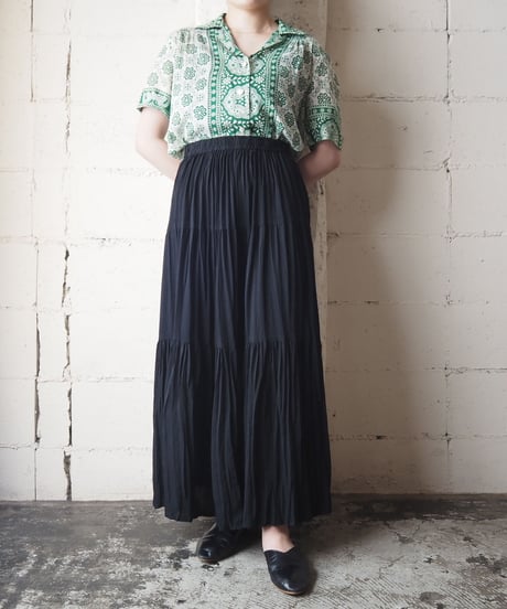 OpenCollar Flower Pattern Shirt WHGN
