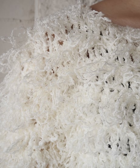 Looped Bulky Sweater WH
