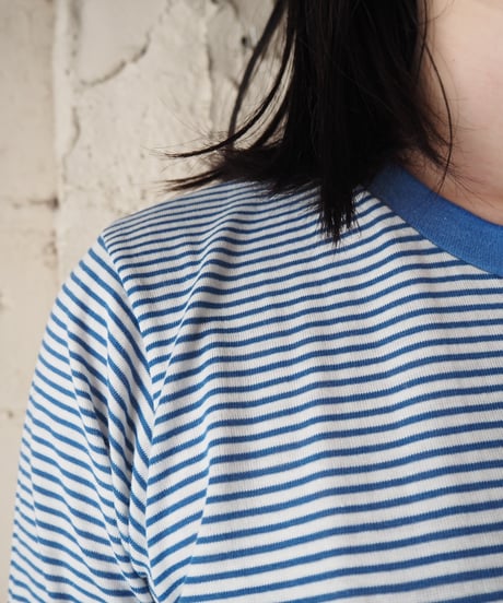 1970's Vintage Stripe Ringer Tee LBL WH