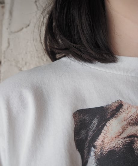 PUG Print Tee WH