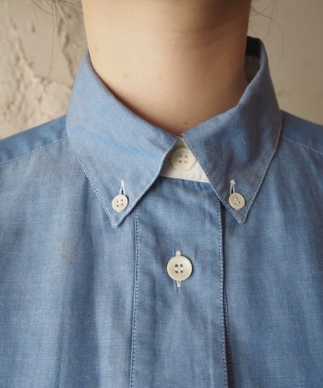 Bicolor Chambray B.D.Shirt