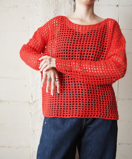 Cashmere Mesh Knit RE