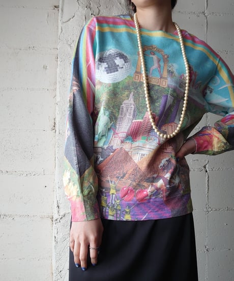 HALL OF FAME All Pattern Sweat PIBL