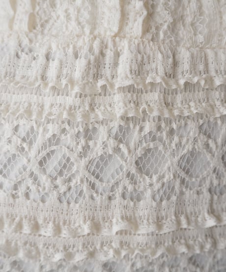 Lace Tiered Mermaid Skirt IV