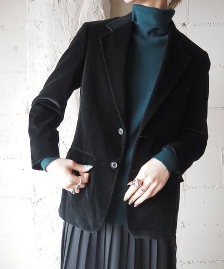 Ralph Lauren Velour Tailored Jacket BK