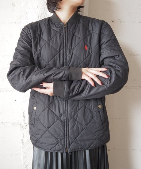 Ralph Lauren Quilted Zip Up Jacket BK