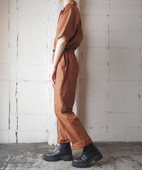 Open Collar Jumpsuits CM