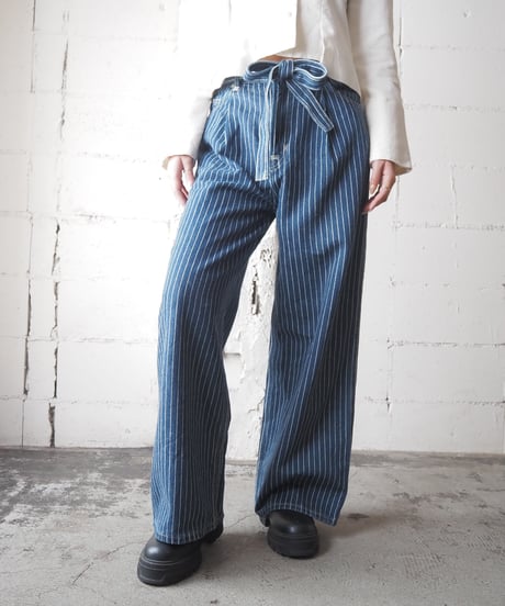 Levi's RED Stripe Wide Denim Pants NV