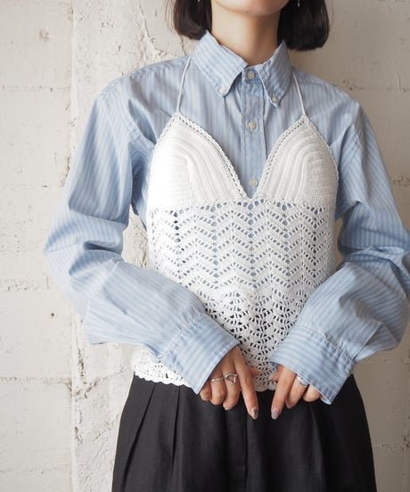 Ralph Lauren Crochet Bustier WH