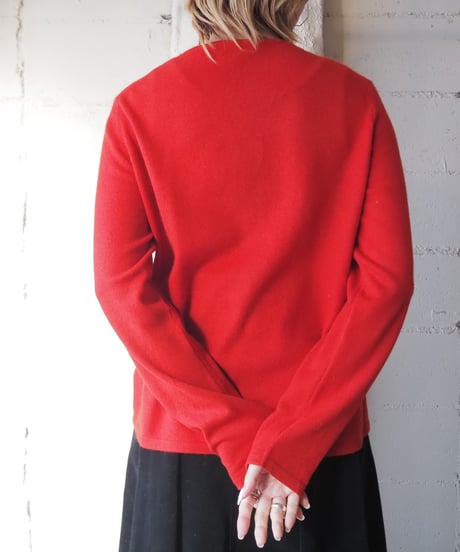Cashmere Crew Neck Cardigan RE