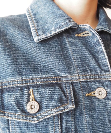 REMAKE Eddie Bauer Cutoff Denim Jacket BL