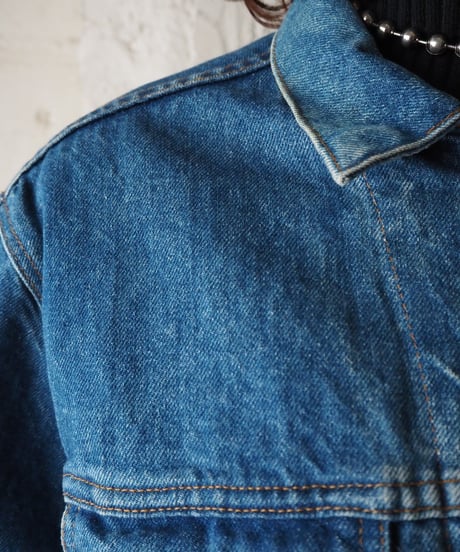 Remake Cutoff Denim Jacket BL