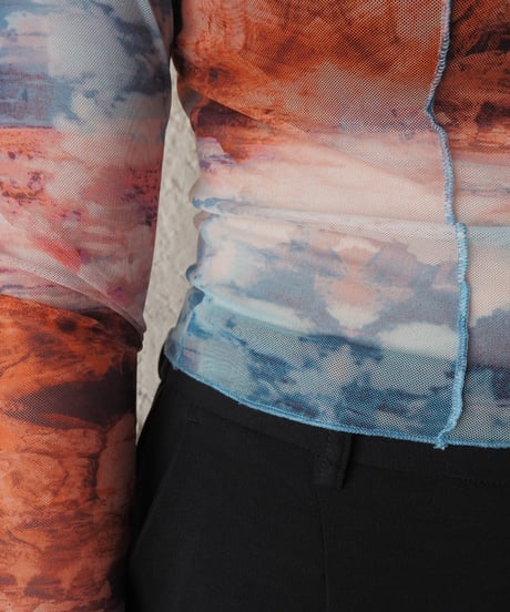 Wild fable Mellow Sheer Cutsewn ORLBL