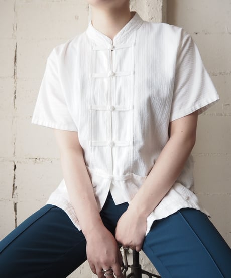 Cotton China Shirt WH