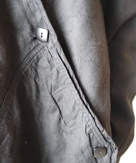 FLAX Reversible Asymmetric Design Jacket BK