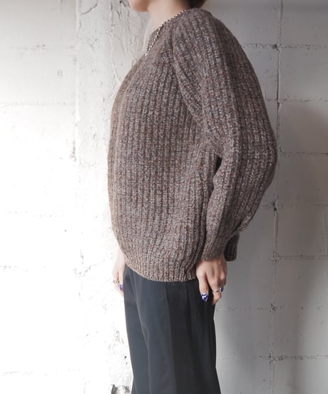 Mix Yarn Bulky Sweater BR