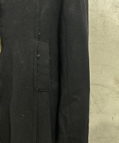 MM6 Maison Margiela Double Zip Detail Coat BK