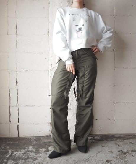 REMAKE American Eskimo Short Sweat WH