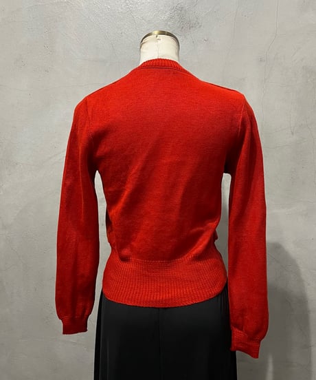 Velour Switching Knit Cardigan RE