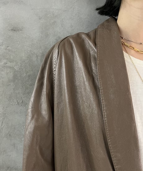 USA Shawlcollar Leather Jacket BR