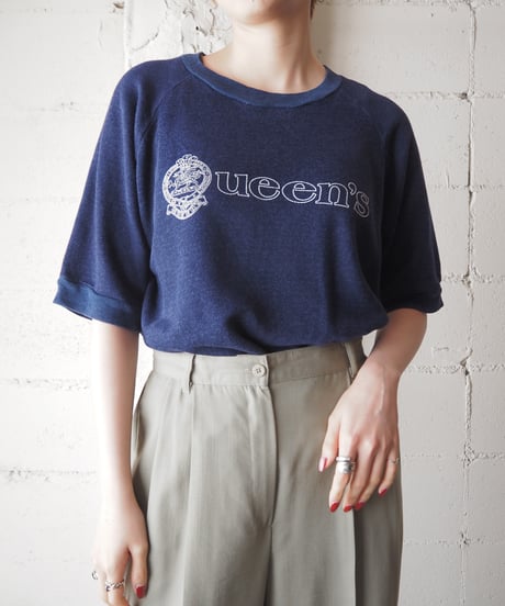 1970-80’s ueen,s Print S/S Sweat NV
