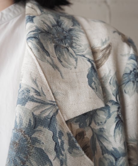 Joanna Flower Print Easy Tailored Jacket IV