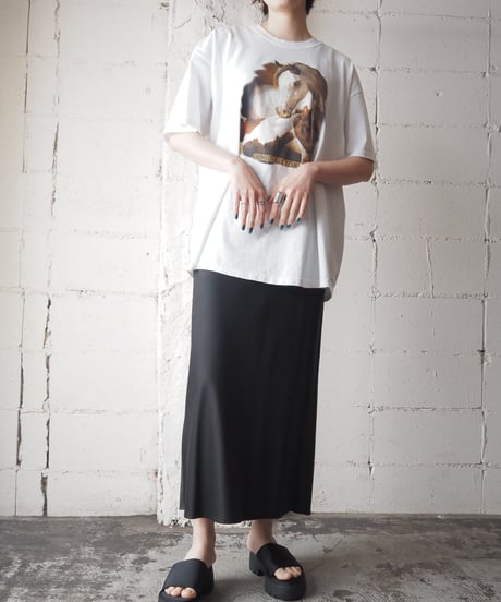 Horse Print Tee WH