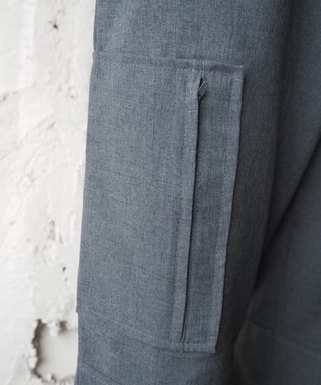 SideZip Pocket Drawsting Pants GR
