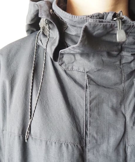 Nylon Zipup Jacket  BK
