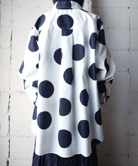 Dot Big Shirt WHBK