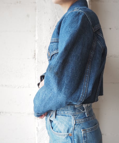Remake Levi's Cutoff Denim Jacket BL