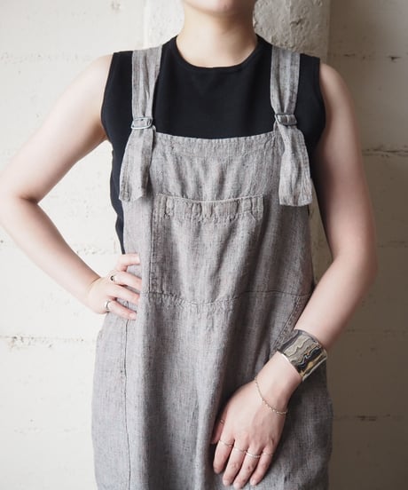FLAX Linen Overall GR