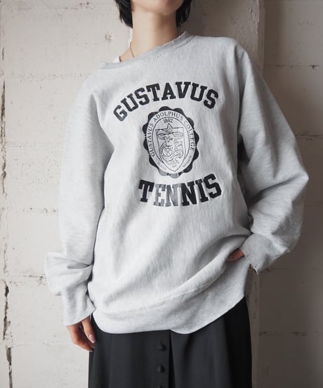 1980's Champion Revers Weave GUSTAVUS TENNIS GRBK