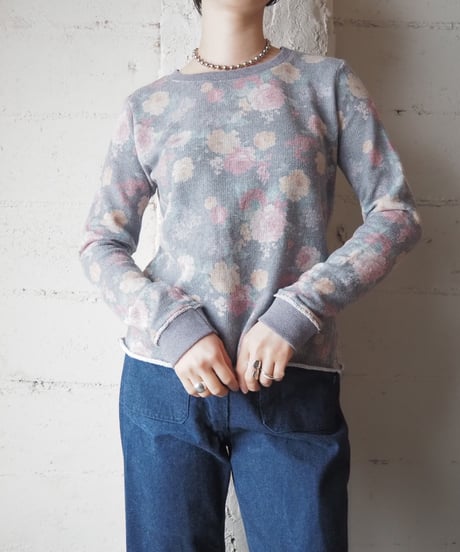 BENETTON Flower Print Sweat GR