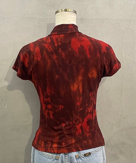 Mao Collar Tie Dye Cutsewn RE