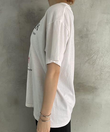 Lady Luck Print Tee WH