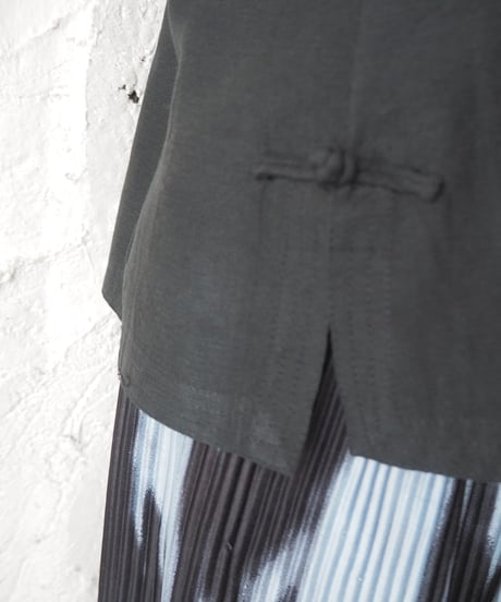 Silk China Shirt BK