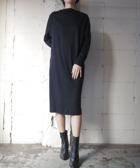Dolman Sleeve Design Dress BK