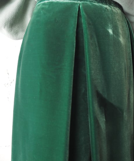 Velvet Flared Skirt GN