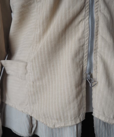 Marithé François girbaud Layered Design Shirt Jacket BE