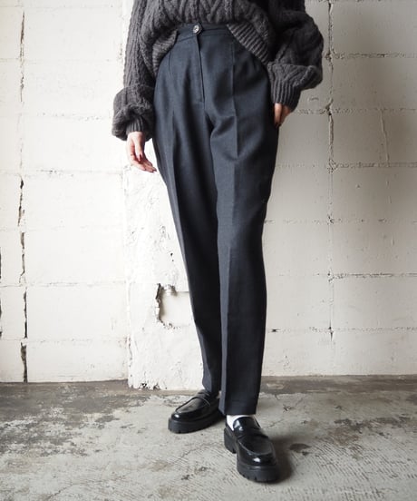 Center Press Wool Pants DGR