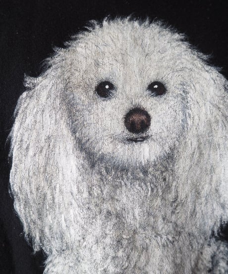 Hand Painted Dog Sweat BK