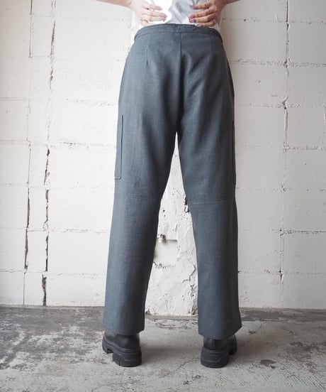 SideZip Pocket Drawsting Pants GR