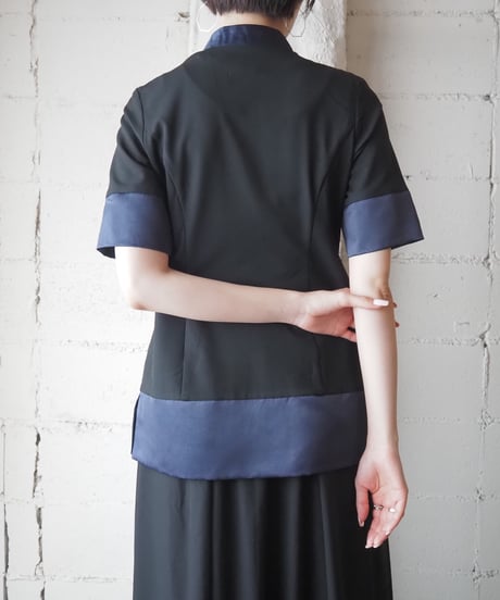 RITUALS Satin Switching China Shirt BKNV